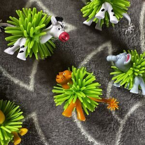 Fat Brain Dimpl Brand Baby Toy, Magnify Glass, Lovevery Animals Set Bundle